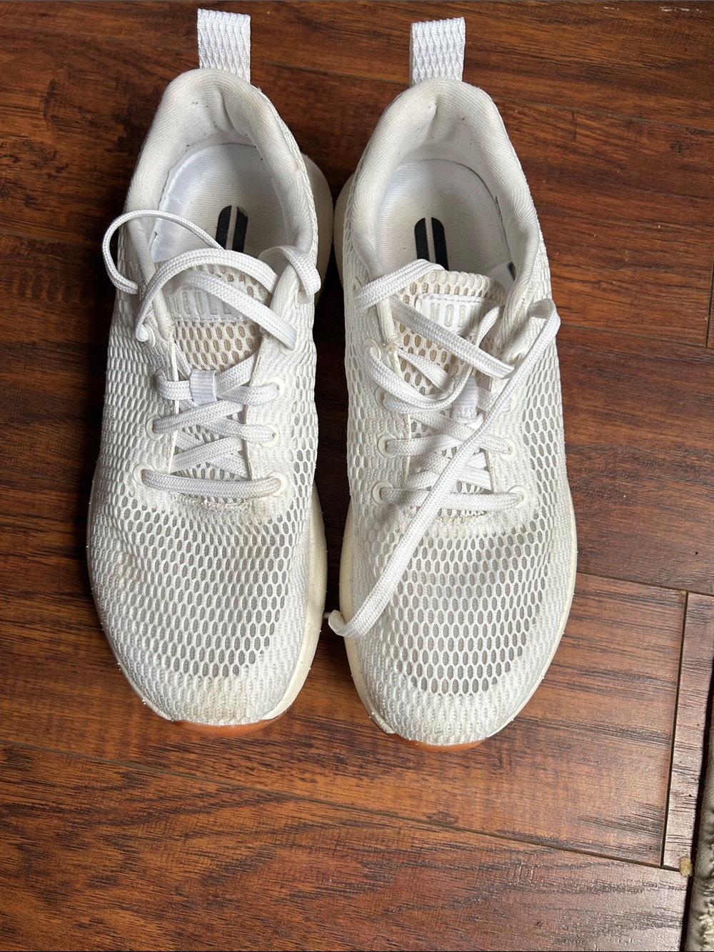 NOBULL Women's White Mesh Training Sneakers